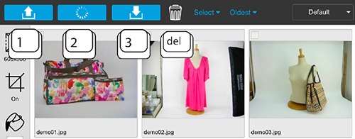 Upload, Download, Process and Remove